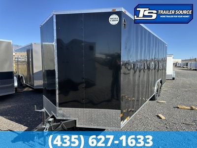8.5x24 Wells Cargo Fast Trac Deluxe Enclosed Cargo Trailer - 7'6" Interior - 10K GVWR Dovetail