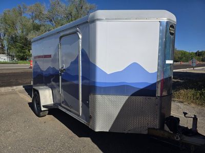 2017 Wells Cargo 6X12 Enclosed Trailer Heavy Duty