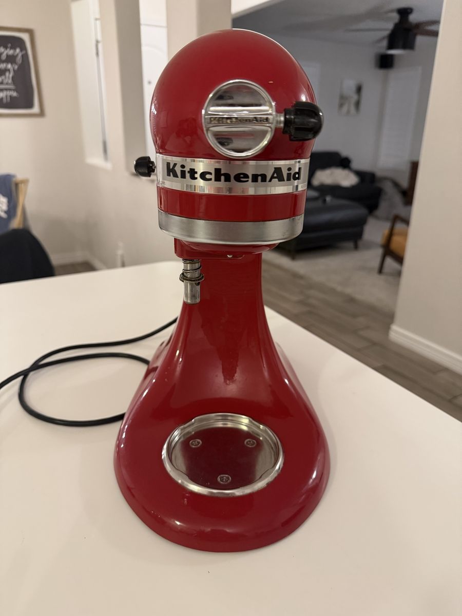 KitchenAid Artisan Mixer – Makes Bread, Cookies, Cakes, and Bad Days Better.
