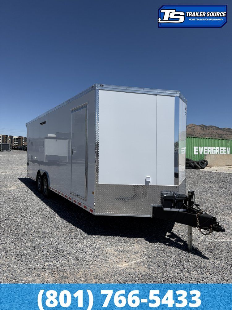 8.5x24 American Hauler Eagle HD Contractor Edition Enclosed Cargo Trailer - 7'6" Interior - 14K GVWR -