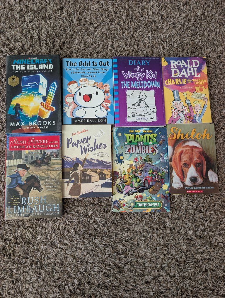 Kids books $10 for all 15