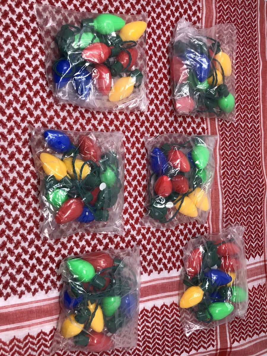  Battery-Operated Novelty Christmas Light Necklaces – $10 Each! 