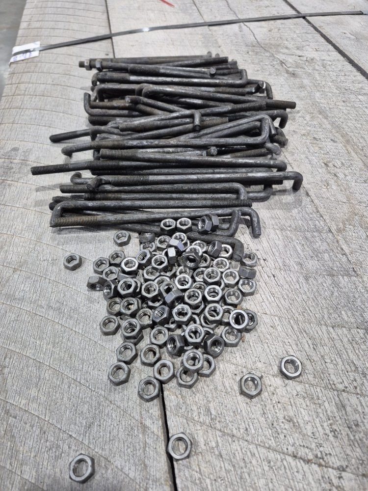 l shaped anchor bolts 1/2"x10".