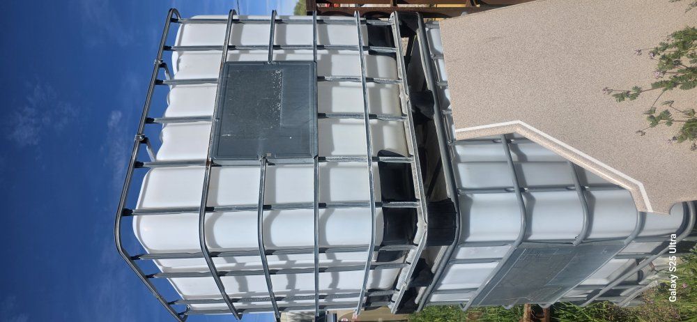 storage tanks 350gal to 500gal plastic and metal