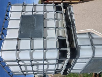 storage tanks 350gal to 500gal plastic and metal