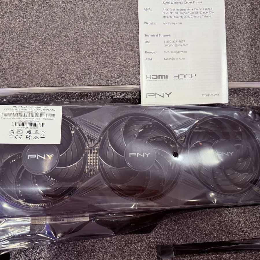 PNY NVIDIA GeForce RTX™ 5070 OC