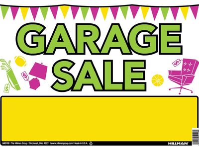 "Garage Sale" this Saturday June 6th in Bountiful.