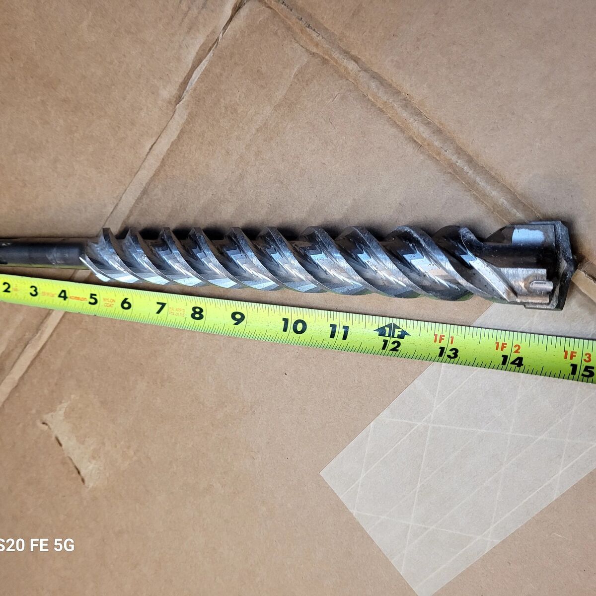 1- 1/4 concrete cement bit