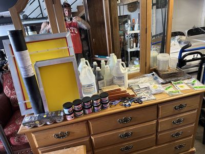 Screen Printing Accessories Lot