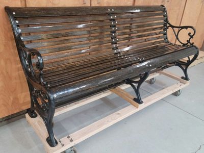 Beautifully Restored Park-bench