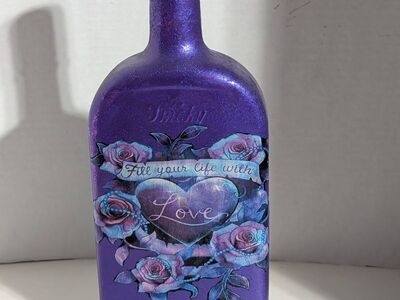 Decorative Valentine's Day, Ect. Bottle