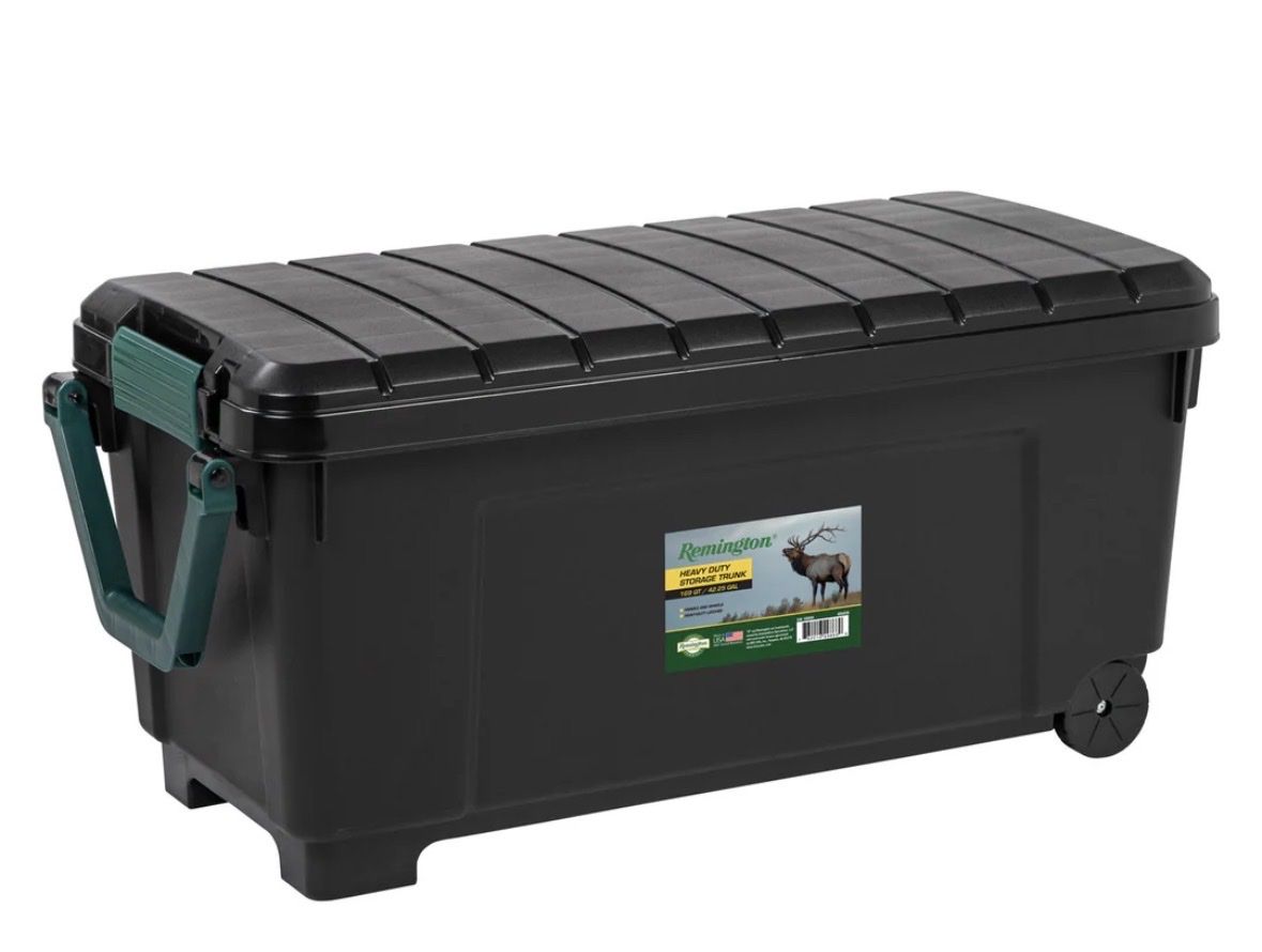 New Heavy Duty Rolling Trunk 42 Gal