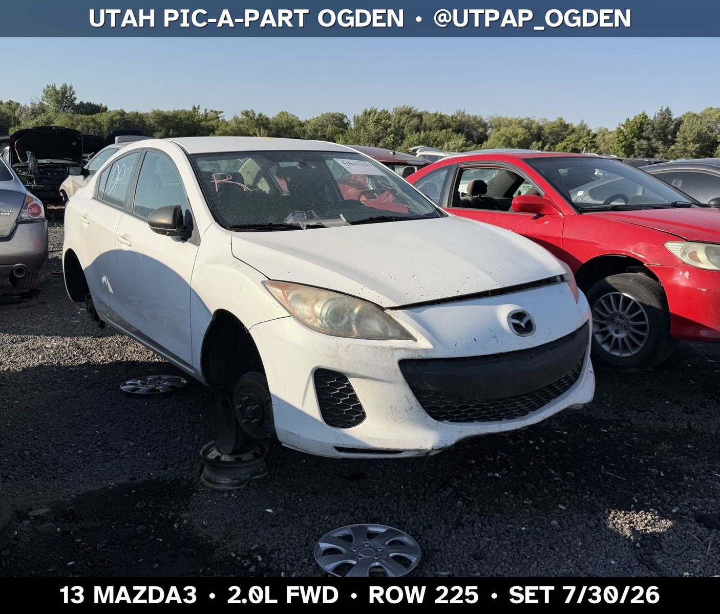 Just In! 2013 Mazda Mazda3 Parts - UTPAP Ogden