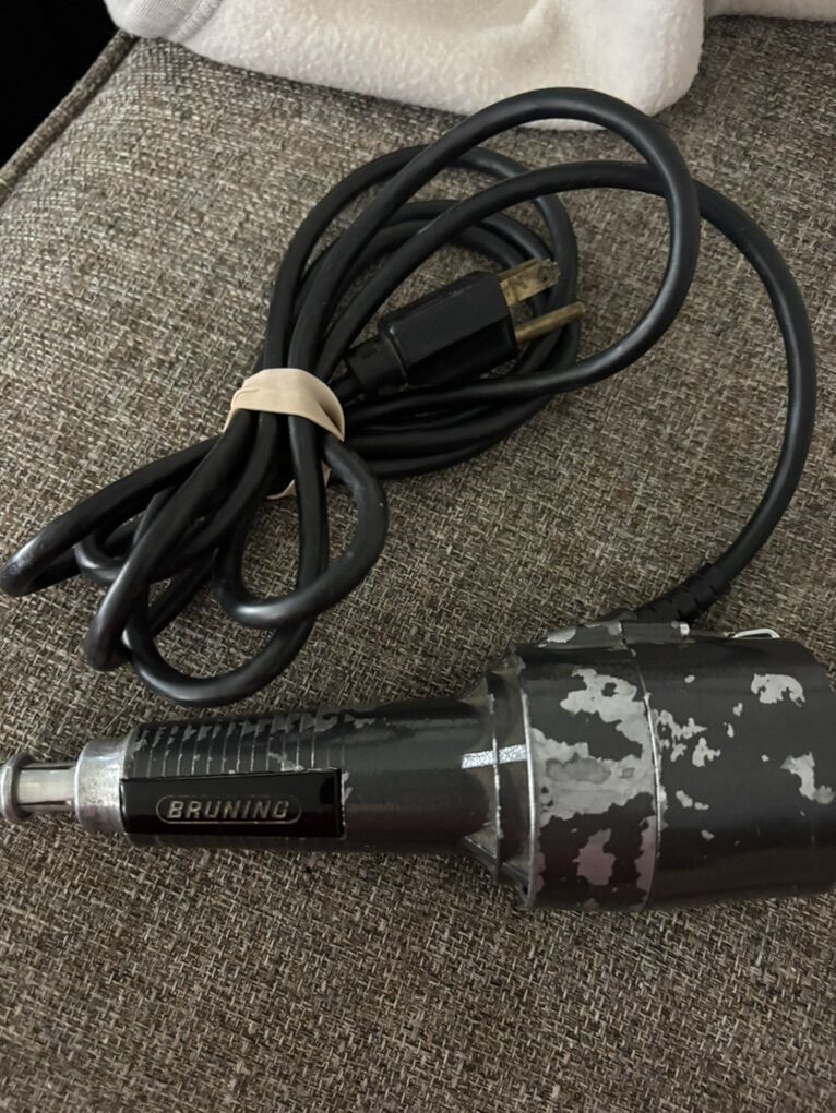 Vintage Bruning Electric Eraser