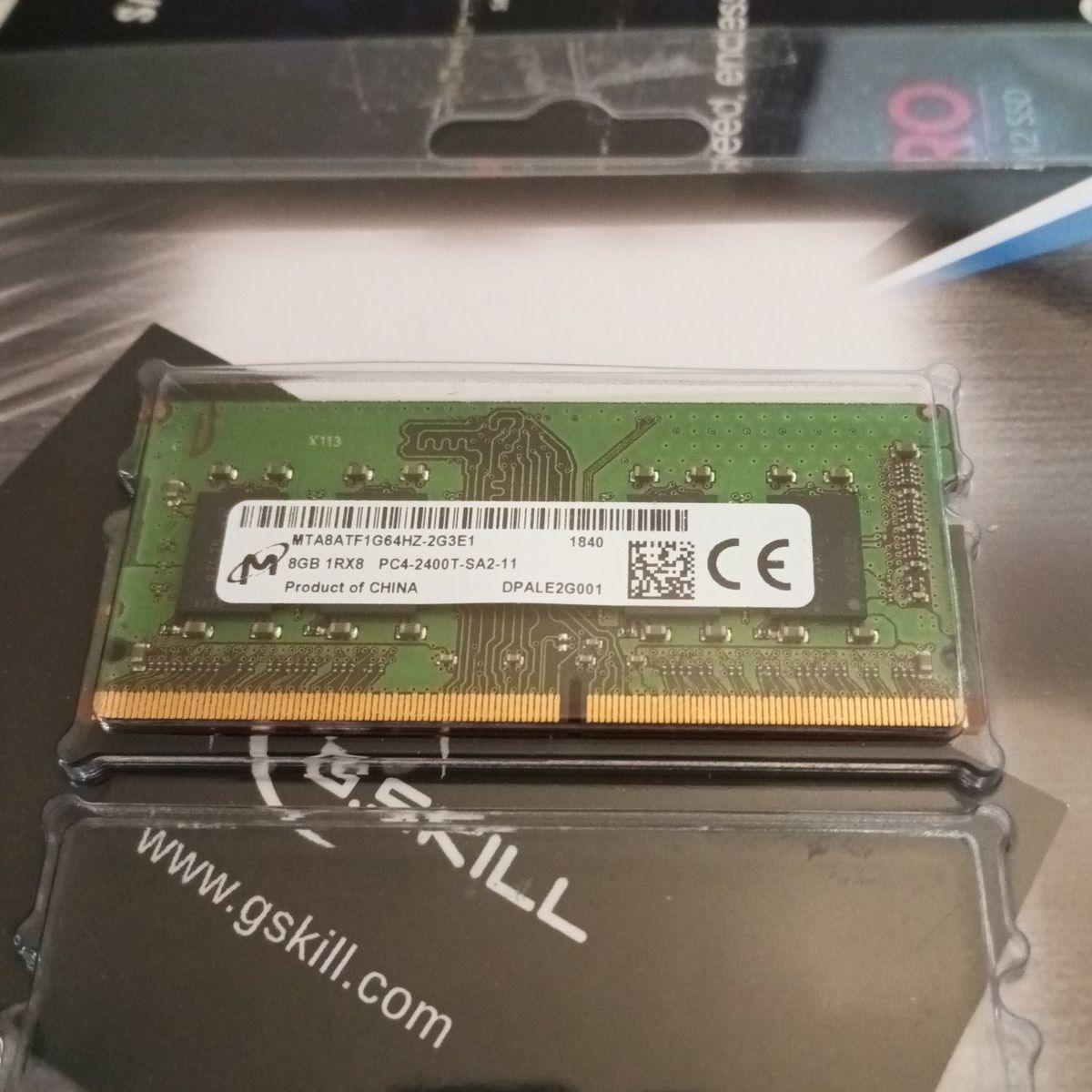 8GB DDR4 2400MHz RAM