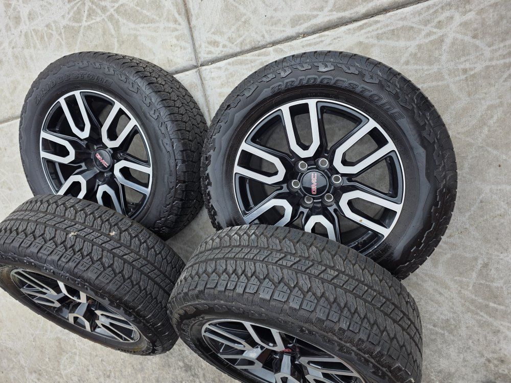 2026 GMC Sierra 275/60/20 wheels and rims