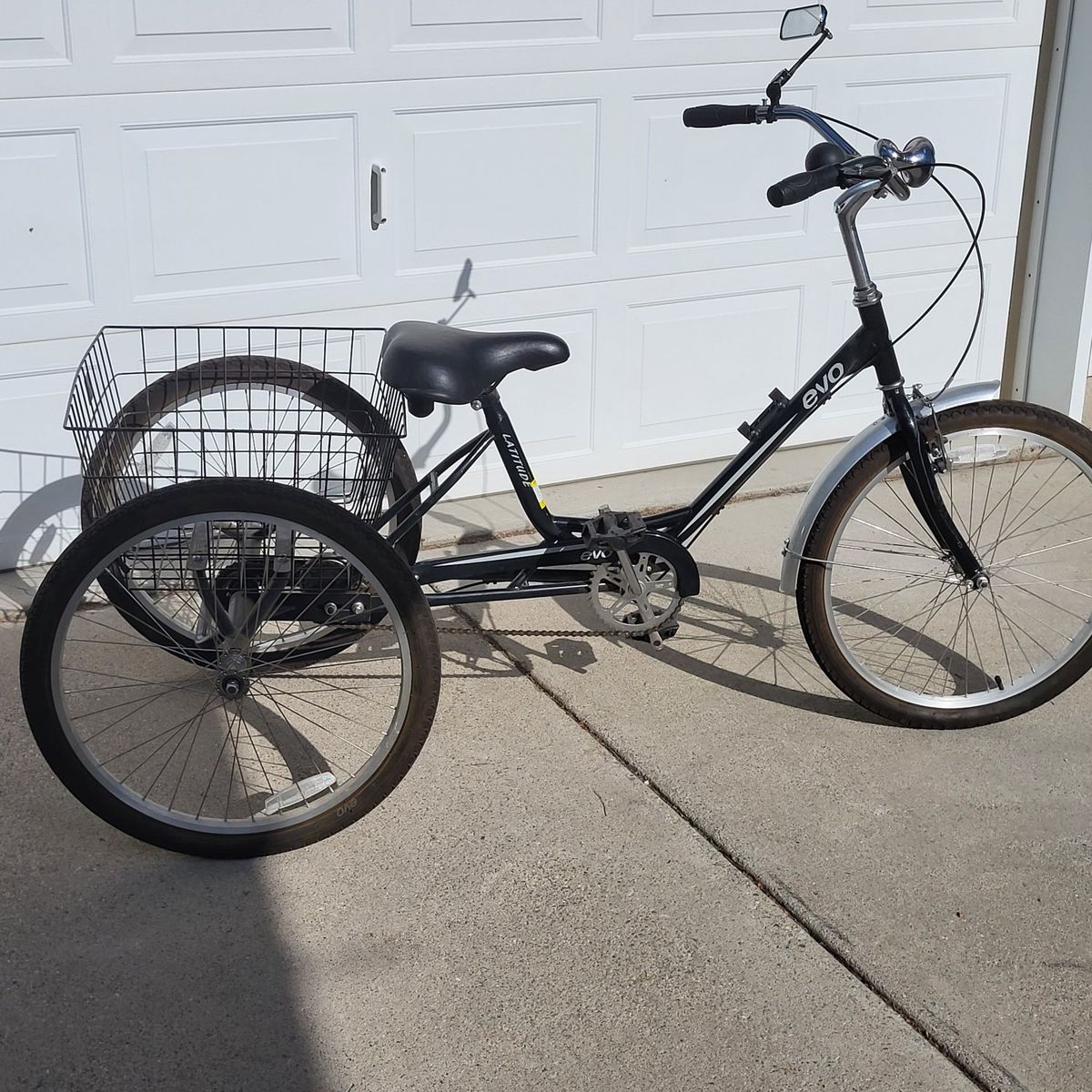 Adult tricycle Evo altitude.