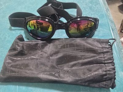 QUMY Dog Sunglasses Dog Goggles for Medium Large Breed Dogs Eye Protection
