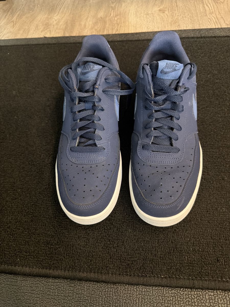 Nike Court Vision Low Next Nature Blue Sneakers Men's Size 11