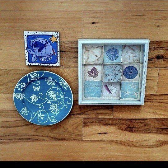 Wall Decor & Plate Set