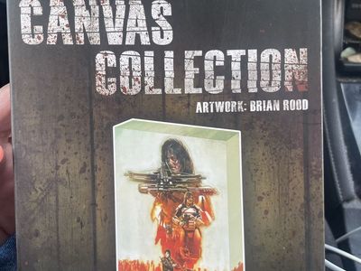 AMC The Walking Dead Supply Drop Canvas Collection Brian Rood Art Print 1 of 4 Daryl Dixon