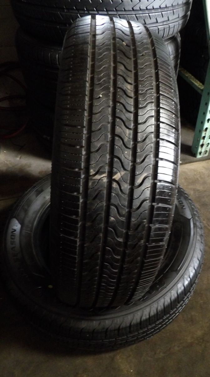 225/60R17 FIRESTONE ALL SESON PAIR OF TWO USED TIRES