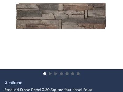 Kenai Faux Stone Panel Siding