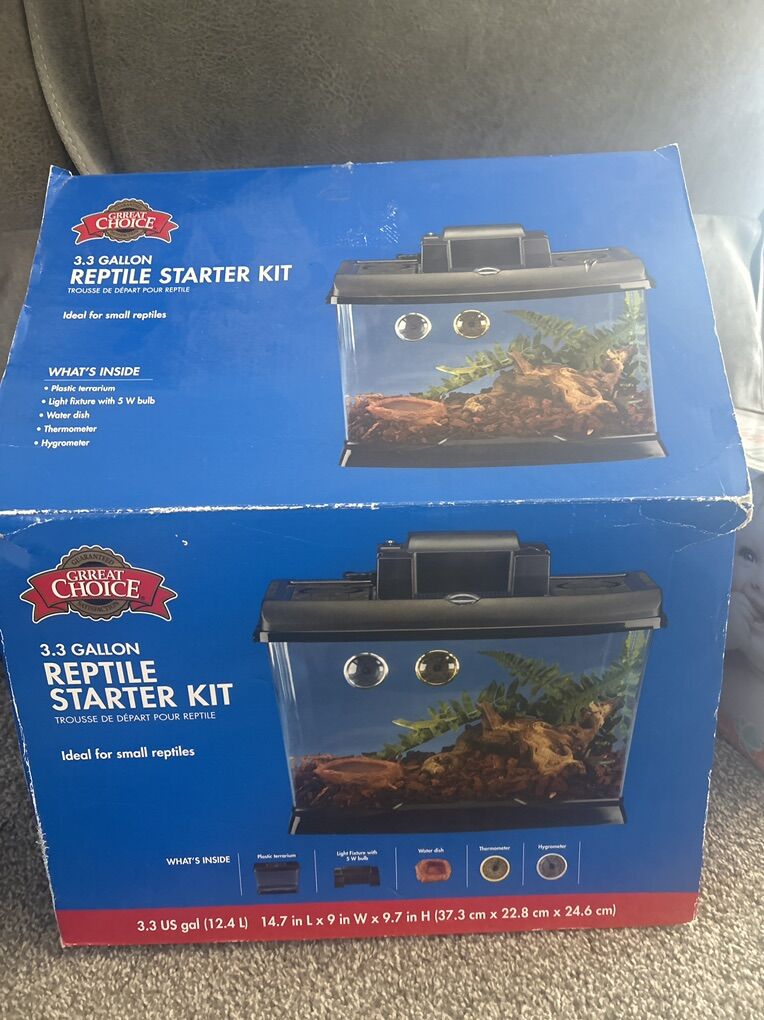 3.3 reptile Starter Kit $30 OBO