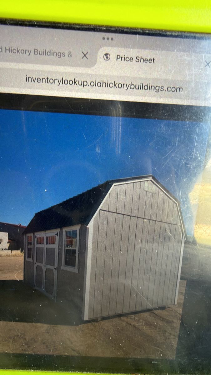 10 x 16 storage shed, Man cave, extra space
