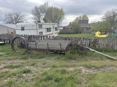 Antique Farm Equipment Manure Spreader