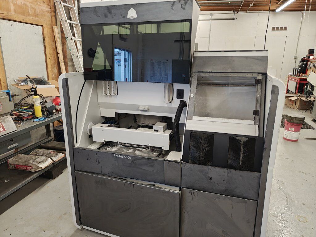 3d systems projet 4500 3d printer