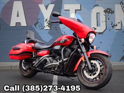 2015 Yamaha V Star® 1300 Deluxe Rapid Red