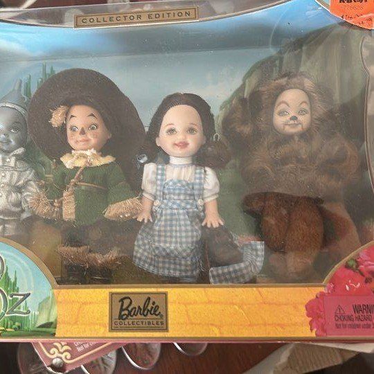 Vintage Barbie Collectibles The Wizard of Oz Collector Edition Doll Set NIB