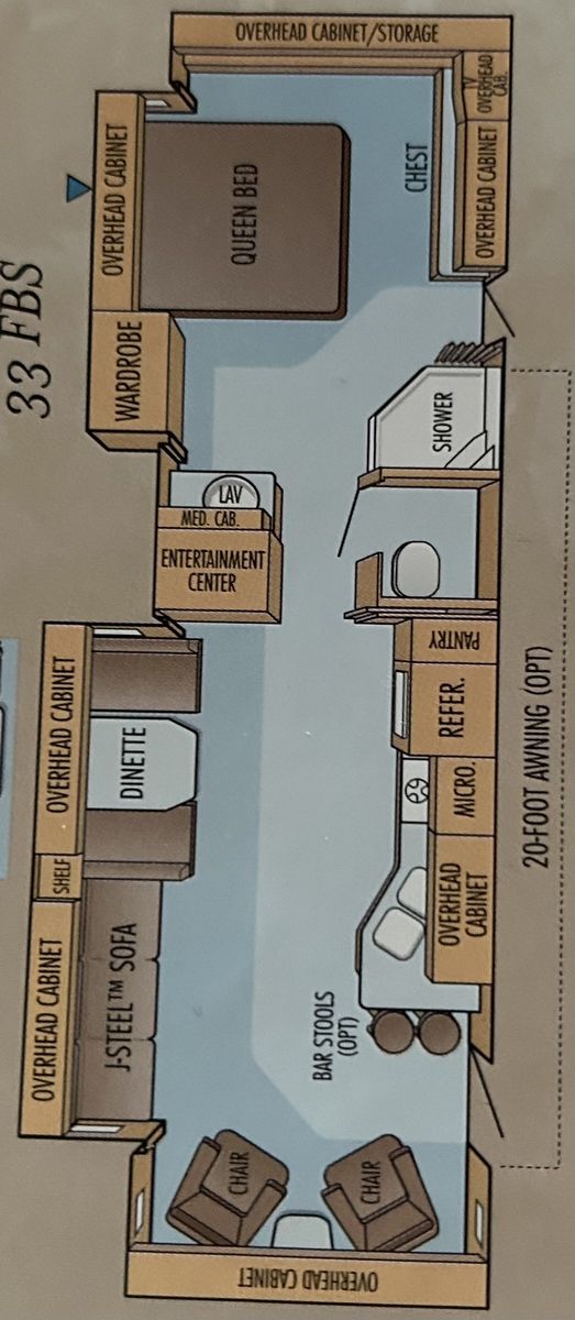 2004 Jayco Designer Bumper Pull Trailer 33 foot