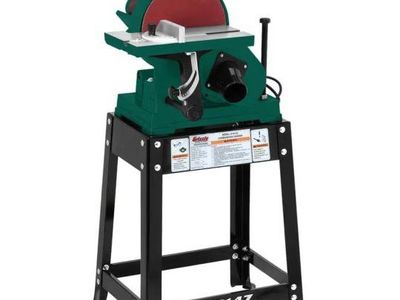 New in box Grizzly Industrial G1014Z 6"x48" Belt/9" Disc Combo Sander Z-Series with Stand
