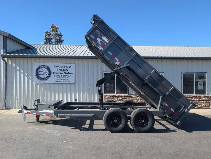 2026 Snake River 82'x13' 7'x25' Dump Trailer Contractor Pkg 15.4K