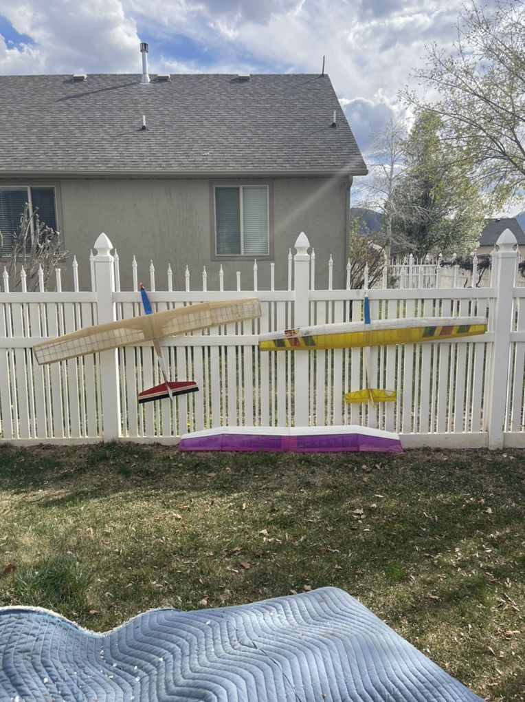 Old Model Airplanes / Glider / Sailplane