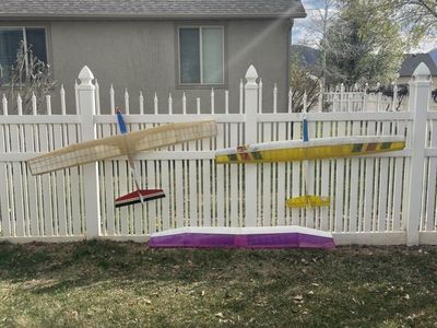 Old Model Airplanes / Glider / Sailplane