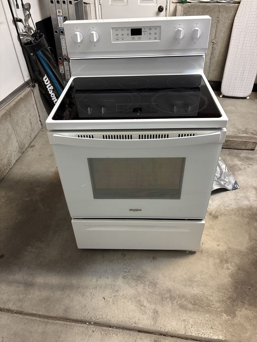 Whirlpool electric range/oven