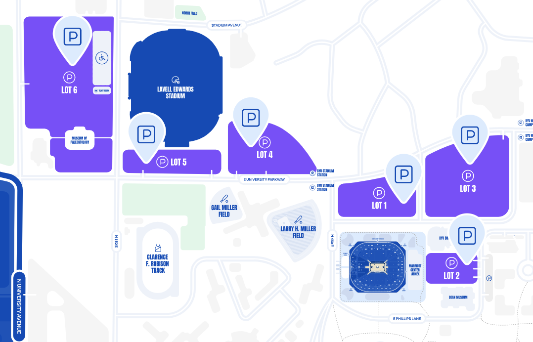 BYU vs Colorado parking pass