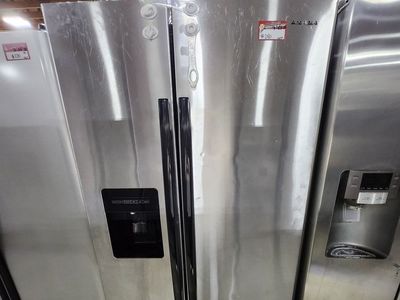 Amana Side-by-Side Refrigerator with Warranty, Stainless Steel