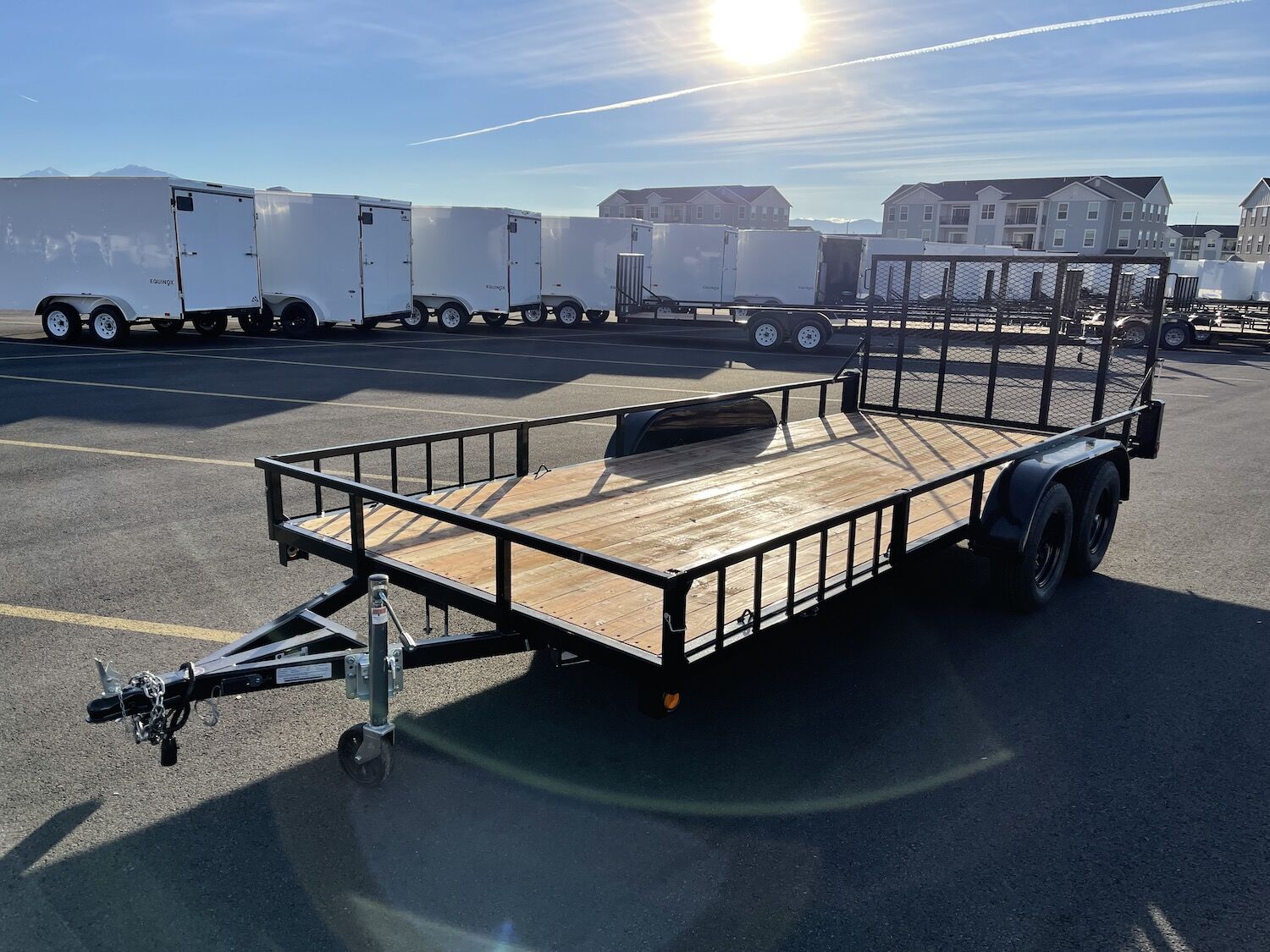 2026 Echo Echo Advantage 7x17 Tandem Axle w/ Side Ramps