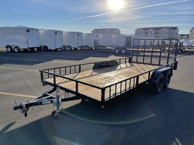 2026 Echo Echo Advantage 7x17 Tandem Axle w/ Side Ramps