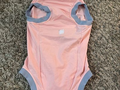 Size medium dog after surgery bodysuit or onesie