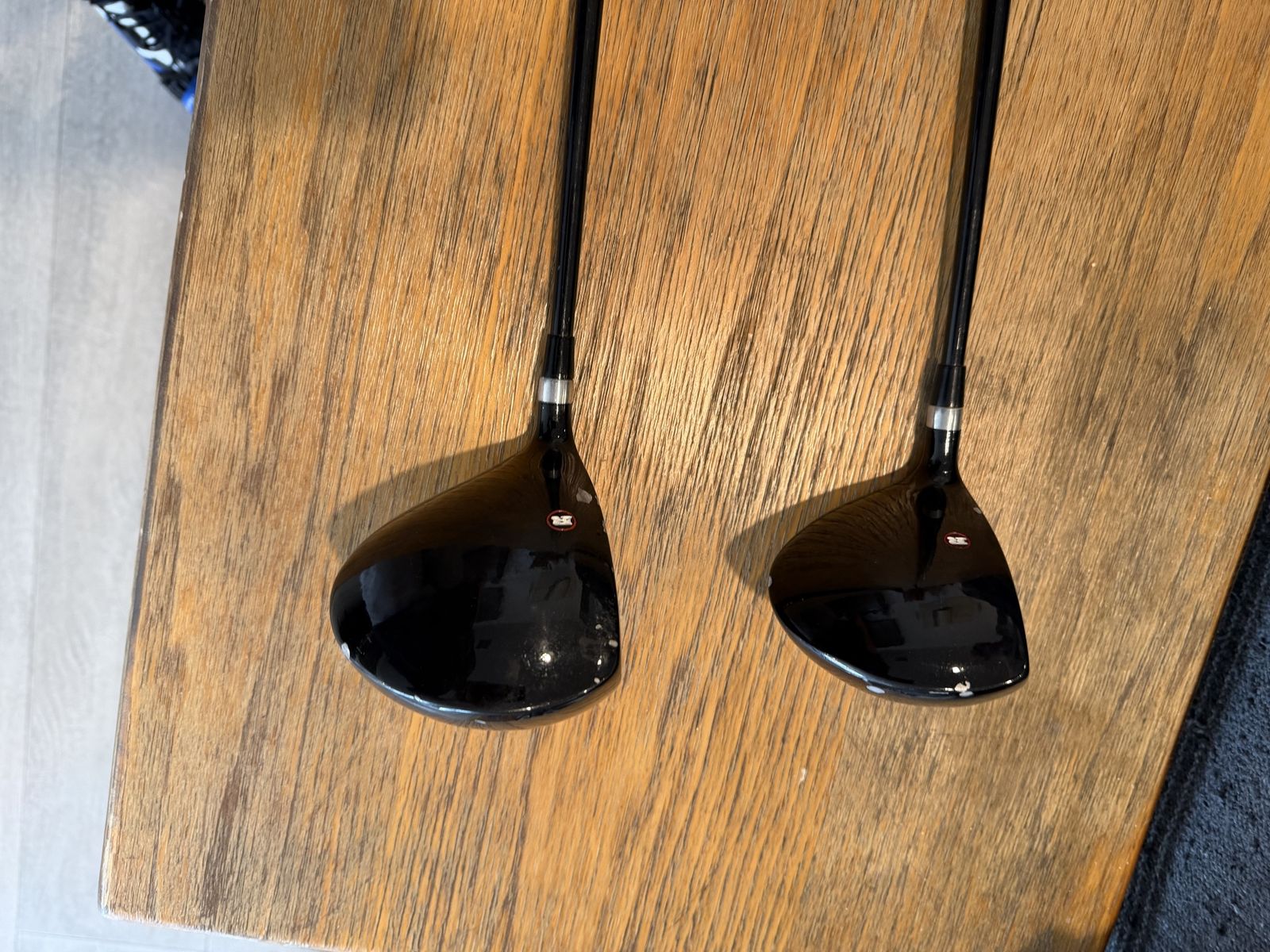 RH- RAM Sensor 420cc driver with a 10.5-degree loft & Ram Sensor 3 fairway wood with a 15-degree loft.