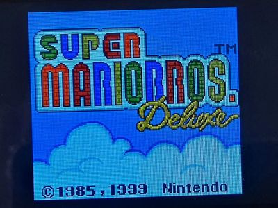 Nintendo Gameboy color bundle including Super Mario Deluxe! trades considered!