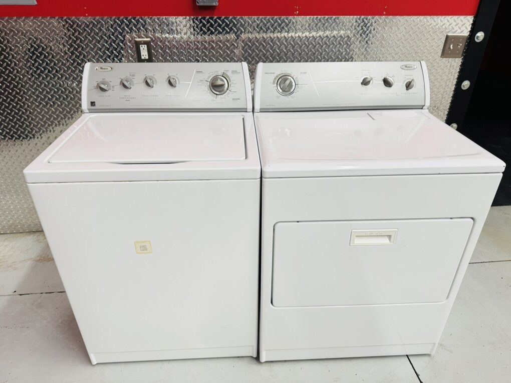 Whirlpool Electric Top Load Set