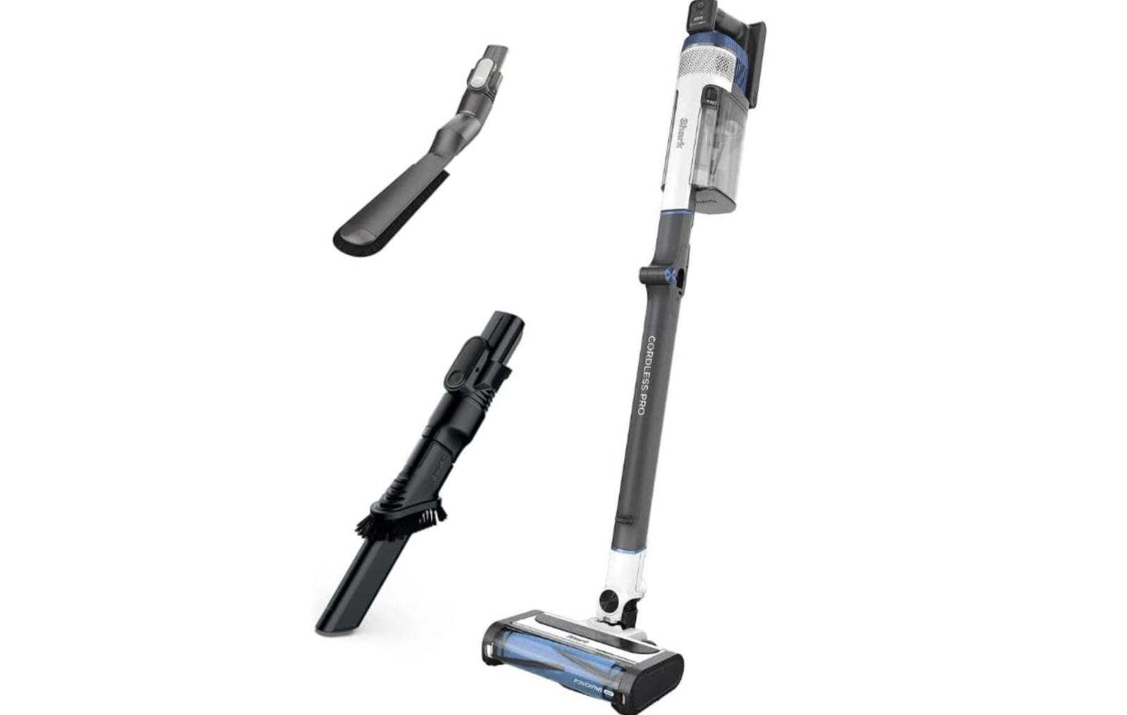 New Shark  Pro Cordless Vacuum w/ Clean Sense IQ & MultiFLEX Technology, PowerFins Plus Brushroll,