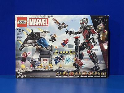 Lego Marvel 76314 Captain America: Civil War Battle