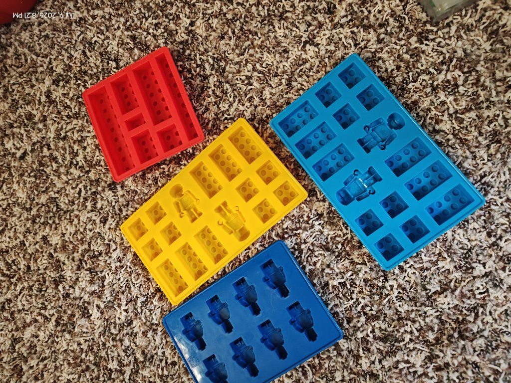 Lego ice molds